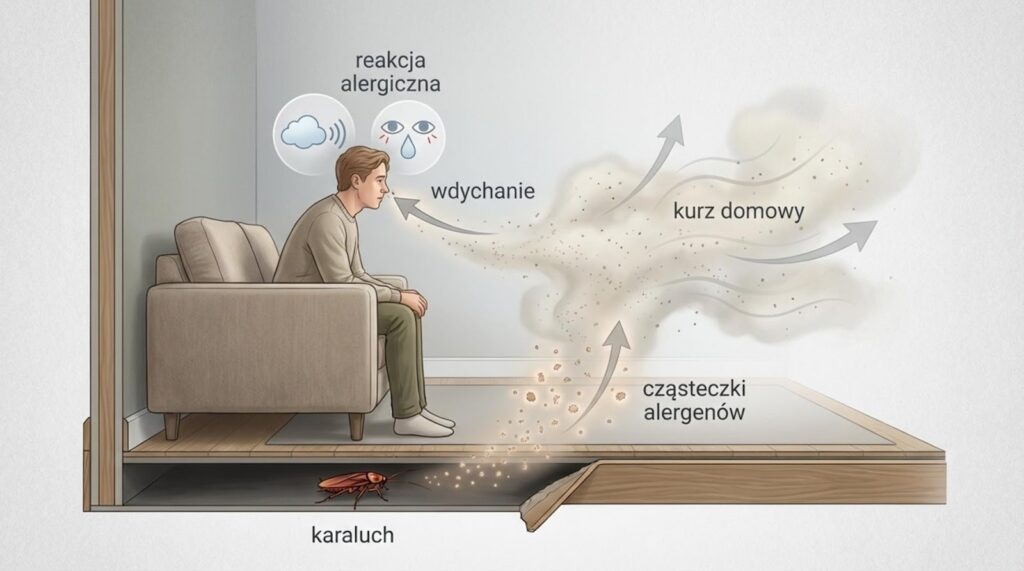 czy karaluchy są groźne